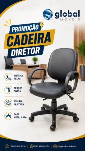Promoção cadeira para escritório/ estudo