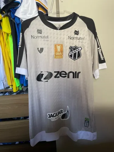 Camisa Ceará Vozão 2021 TAM P #45 usada em jogo