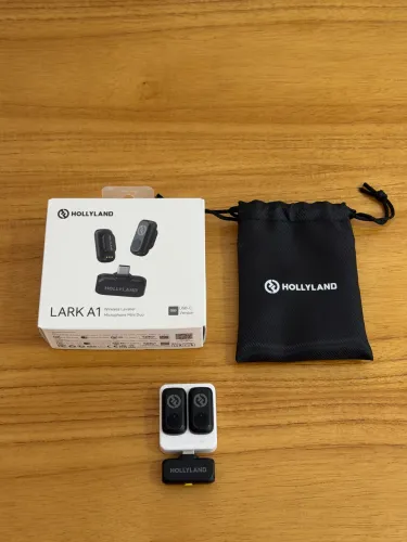 Microfone Hollyland Lark A1 Wireless ? NOVO