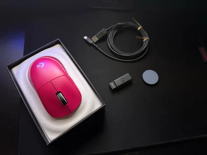 Logitech G Pro X Superlight 2 Rosa Wireless