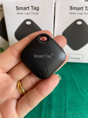 Rastreador Smart Tag para iPhone Novo - Ideal para Chaves, Mochila e Mala
