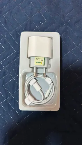 Carregador Turbo iPhone 20W + Cabo NOVO | R$40