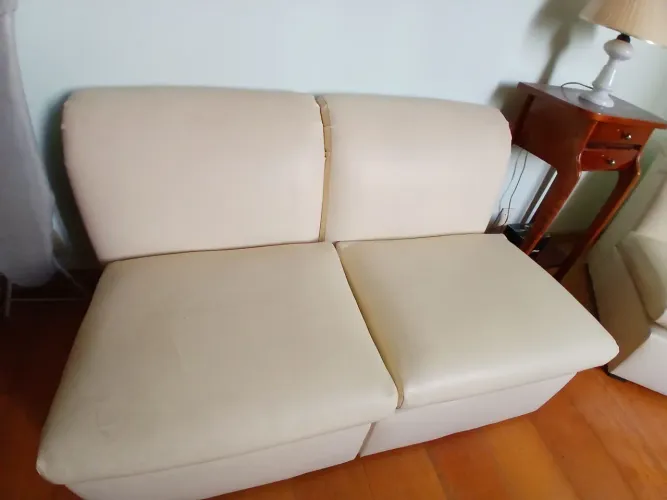 Conjunto retrô sofá 