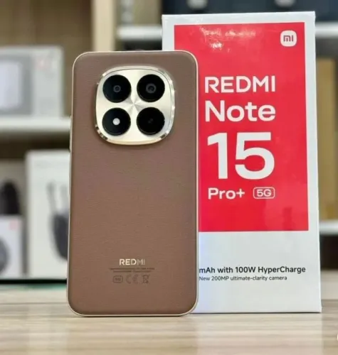 Xiaomi Redmi Note 15 PRO+ (PLUS) 5G NFC - 512GB Rom / 12GB Ram - Global + Capa e Película