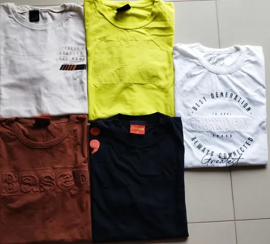 Lote Camisetas Tam 14 menino de grifes, marcas
