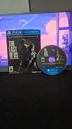 The last of us remaster ps4 caixa de papelão 