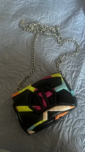 Mini bolsa Arezzo couro