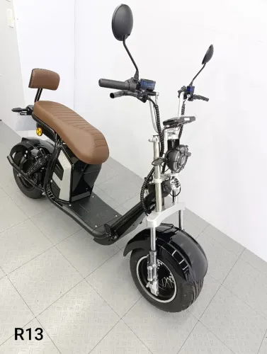 Scooter Elétrica R13 1000W 60V 24Ah NFC Bluetooth Autonomia 50km