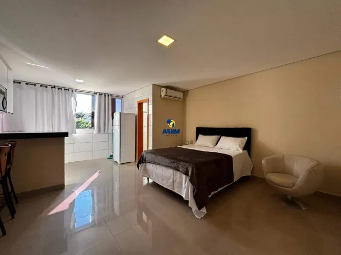 KITNET MOBILIADA 32m² COM VAGA E ELEVADOR NO BAIRRO OURO PRETO BELO HORIZONTE