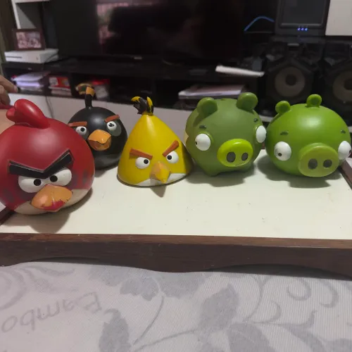 Brinquedos Angry Birds (de plastico)