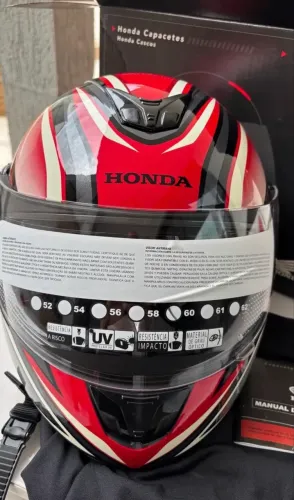 Capacete Honda nr 60 novo