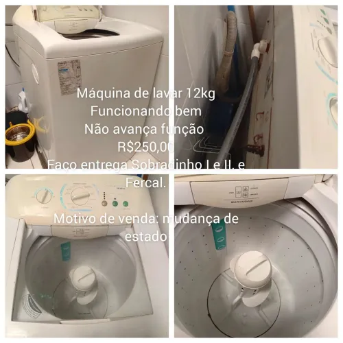 Máquina de lavar 12kg