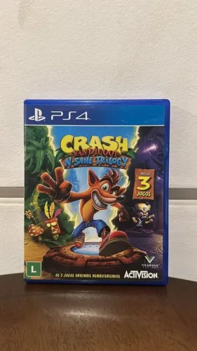 JOGO crash bandicoot n sane trilogy ps4