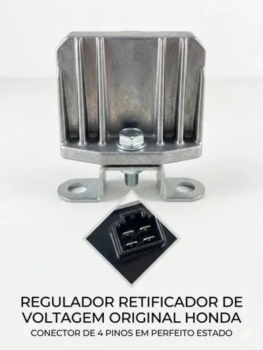 Regulador Retificador De Voltagem Original Honda Titan / Fan 160.