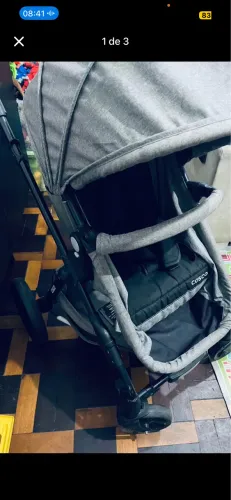 Carrinho de bebê e bebê conforto cosco travel system