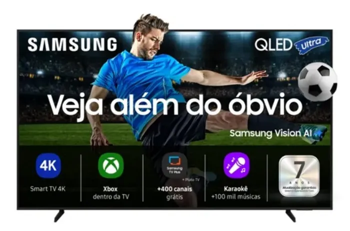 Lacrada Samsung Smart TV 50" QLED Ultra Vision AI 4K Q7F 2025 Alexa