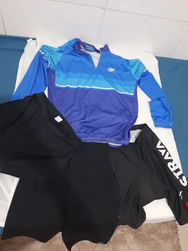 Kit roupa ciclismo
