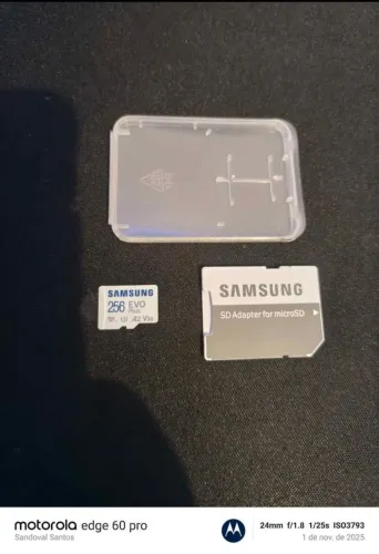Cartão De Memoria Samsung 256 Gb Evo Plus