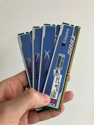 16GB DDR3 HyperX blu