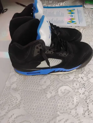 tênis Jordan 5 Retro Racer Blue
