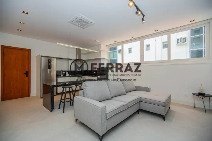 Apartamento Studio de 60m² mobiliado para locação no Jardim Europa