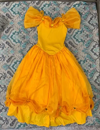 Fantasia Princesa Bela - A Bela e a Fera 