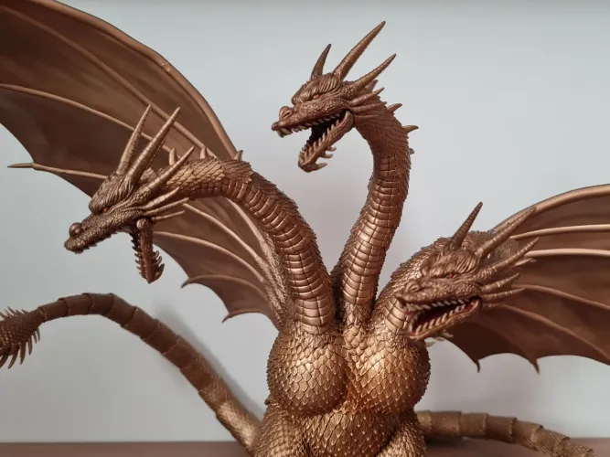 Hiya Toys King Ghidorah 1991 Exquisite Basic Godzilla