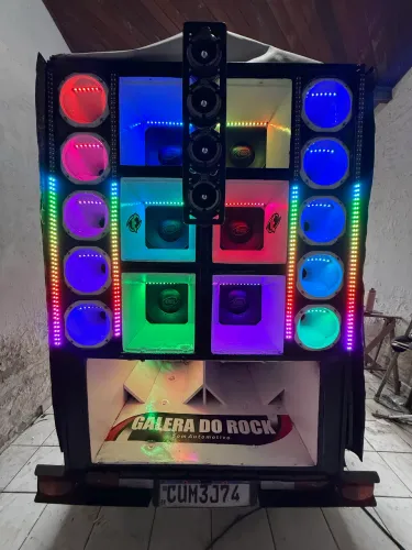 carretinha de som