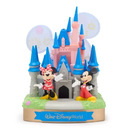 Cofre original Castelo da Cinderela Walt Disney World Mickey e Minnie