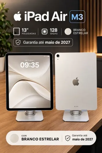 iPad Air m3 13 polegadas 128gb