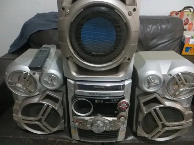 MINI SYSTEM PANASONIC SA-AK521 (VER DESCRIÇÃO!) 