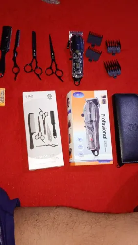 **KIT COMPLETO PROFISSIONAL DE BARBEIRO ?
