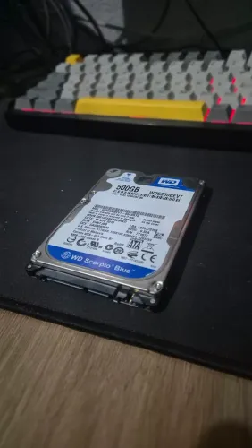 HD western digital 500GB notebook