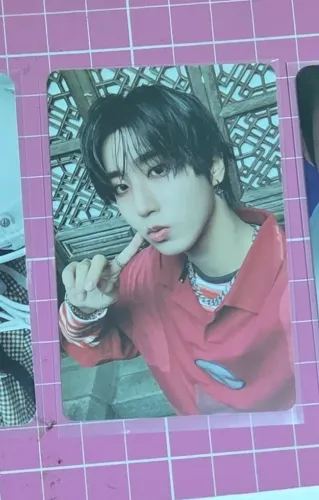 Photocard han jisung stray kids