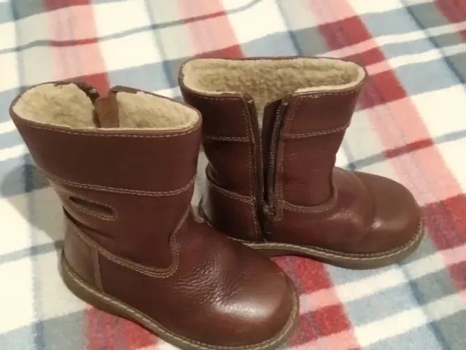 Botas de couro infantil. Nro.21 - Hush Puppies