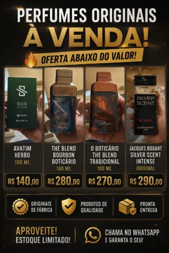 Perfumes Originais Abaixo do Valor Imperdível
