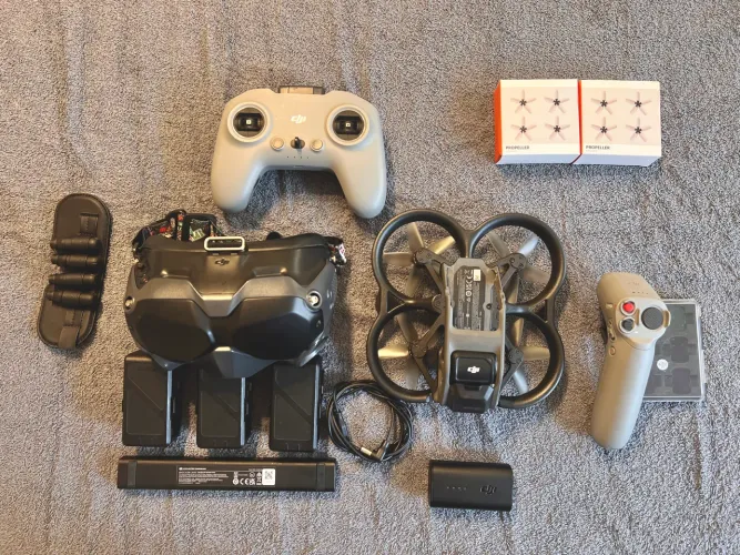 Drone Dji Avata - Completo 3 Baterias