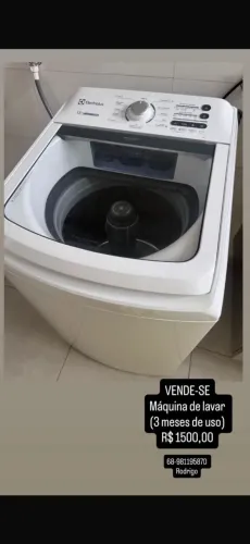 Maquina de lavar Electrolux
