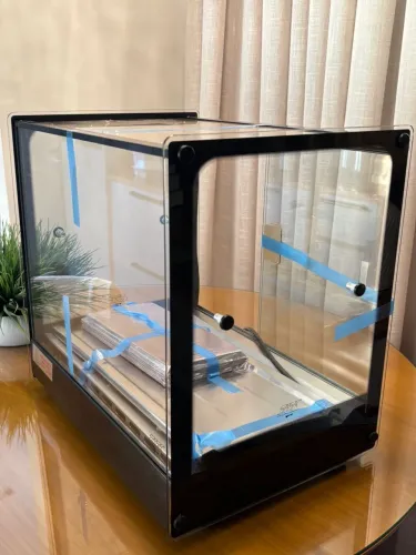 Estufa Quadrada Dupla Tita 6 Bandejas Vapor EVR Titã Inox