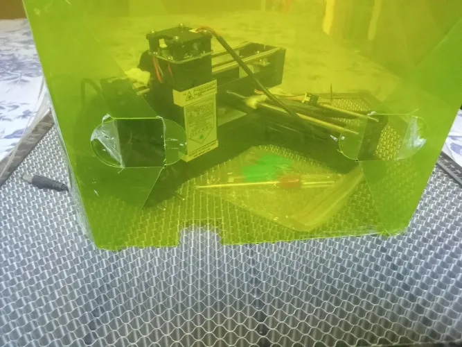 Impressora grava laser