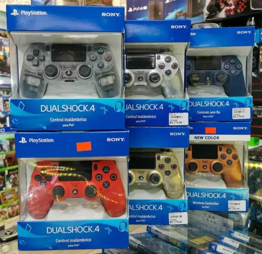 Controle Ps4 PC TV SMART NOTEBOOK Bluetooth Novo
