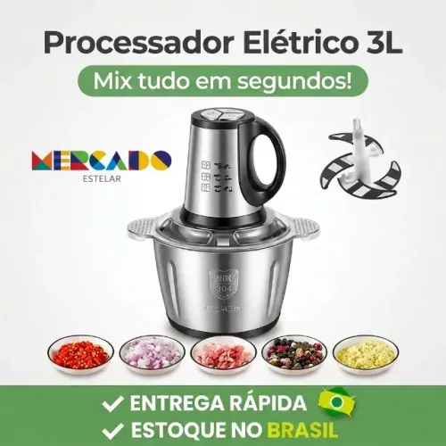 LINK COM DESCONTO Processador Elétrico para Carne Alho 110V 220V Oferta