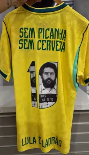 Essa camisa é pra você que é contra o LULA 