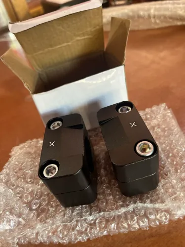 Suporte Para Guidão De Alumínio Preto Atrox