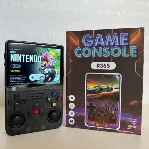 Videogame Console portátil Retrô com +15mil jogos