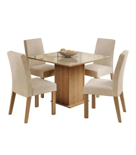 Mesa de jantar 4 cadeiras