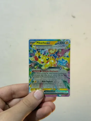 Pikachu Ex - Heróis Excelsos