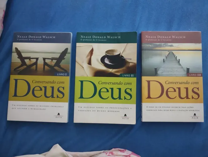 Kit livros conversando com Deus