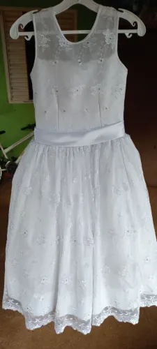 Vestido de festa ,1° eucarestia