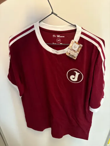 Camisa retrô Juventus sp etiqueta